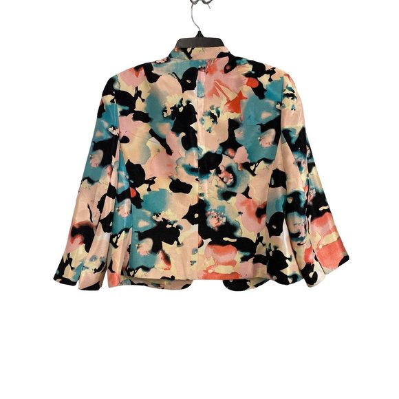 KASPER FLORAL JACKET SZ 12 - Picture 2 of 5